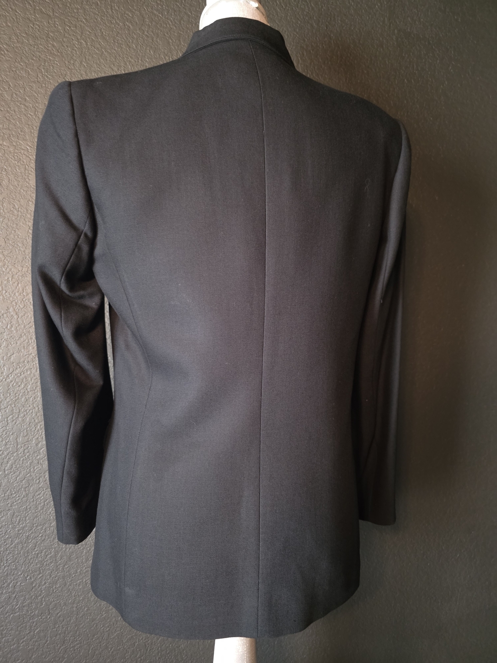 1990s Vintage Talbots Black Double-Breasted Women’s Jacket/Blazer Made In USA - Picture 3 of 9